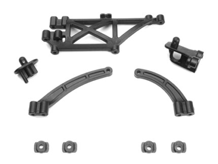 TKR6538-Chassis Brace, Body Mount Set (EB410)