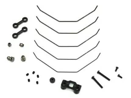 TKR6623-Sway Bar Kit (complete front, 1.0, 1.1, 1.2, 1.3, 1.4mm, EB410)