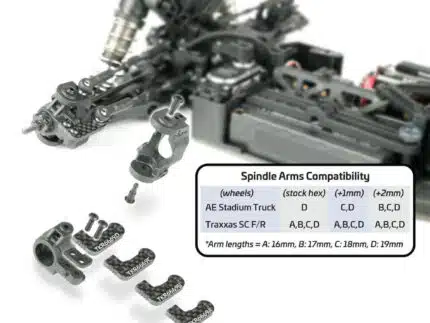 TKR6669B-Spindle Arms (L/R, EB/ET410, requires TKR6553X, Type B)
