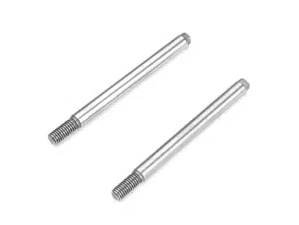 TKR6703-Shock Shafts (front, steel, EB410, 2pcs)