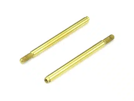 TKR6704T -Shock Shafts (rear, steel, TiNi coated, EB410, 2pcs)