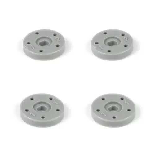 TKR6705E-Shock Piston Set (5×1.1, 5×1.2, flat/flat, 13mm, 4pcs) TKR6705E-Shock Piston Set (5×1.1, 5×1.2, flat/flat, 13mm, 4pcs)