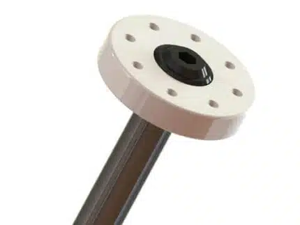 TKR6735 -Shock Piston Blanks (CNC, flat/flat, 13mm, 4pcs)