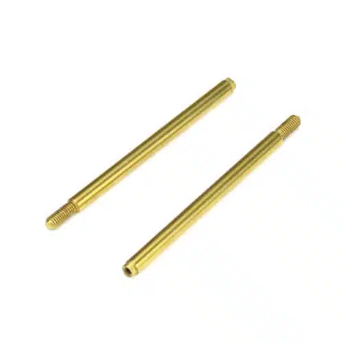 TKR6757T-Shock Shafts (rear, steel, TiNi coated, ET410, 2pcs) TKR6757T-Shock Shafts (rear, steel, TiNi coated, ET410, 2pcs)
