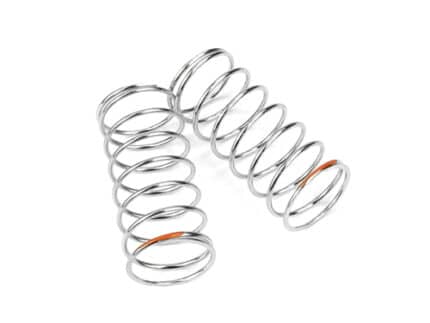 TKR6786-Shock Spring Set (front, 1.3×8.13, 3.62lb/in, 45mm, orange)