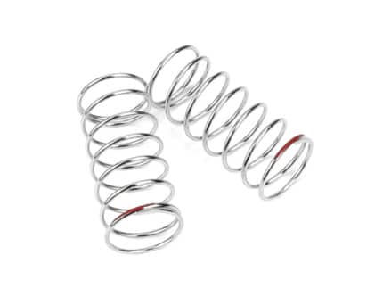 TKR6787-Shock Spring Set (front, 1.3×7.75, 3.85lb/in, 45mm, red)