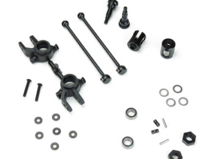 TKR6851X – M6 Driveshafts Kit (front, 4X4 Slash/Stampede/Rustler/Hoss)