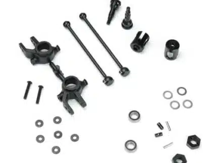 TKR6851X – M6 Driveshafts Kit (front, 4X4 Slash/Stampede/Rustler/Hoss)