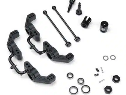 TKR6852X – M6 Driveshafts Kit (rear, 4X4 Slash/Stampede/Rustler/Hoss)
