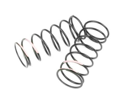 TKR7041-Shock Spring Set (front, 1.4×7.875, 5.03lb/in, 50mm, pink)