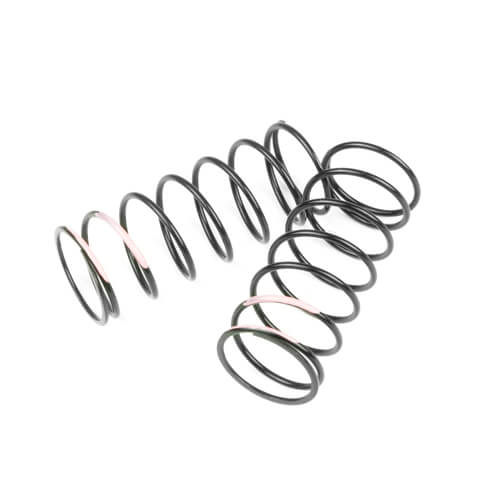 TKR7041-Shock Spring Set (front, 1.4×7.875, 5.03lb/in, 50mm, pink)