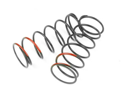 TKR7045-Shock Spring Set (front, 1.4×7.0, 5.90lb/in, 50mm, red)