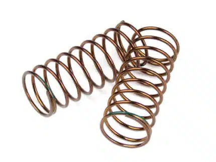TKR7234-Shock Spring Set (front, 1.4×9.75, 3.81lb/in, 50mm, green)