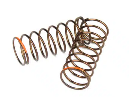 TKR7236-Shock Spring Set (front, 1.4×9.0, 4.21lb/in, 50mm, orange)