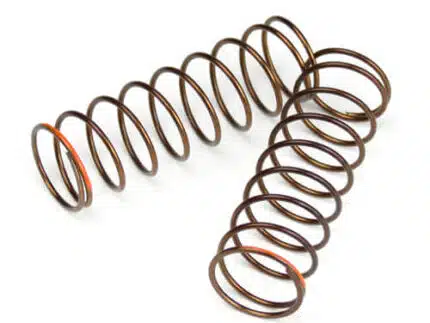 TKR7246-Shock Spring Set (rear, 1.3×9.375, 3.01lb/in, 63mm, orange)