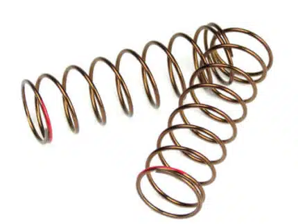 TKR7247-Shock Spring Set (rear, 1.3×8.875, 3.22lb/in, 63mm, red)