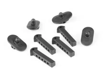 TKR7798 – Body Post Set (swivel, 4pcs) – Tekno RC, LLC.