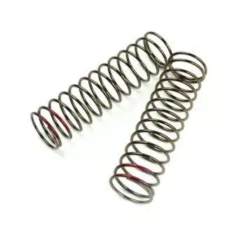 TKR8774-LF Shock Spring Set (rear, 1.6×13.7, 2.94lb/in, 85mm, red)