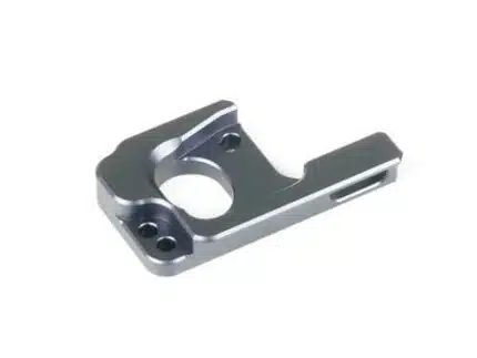 TKR9011-Motor Mount Insert (7075, gun metal ano, EB/ET48 2.0)