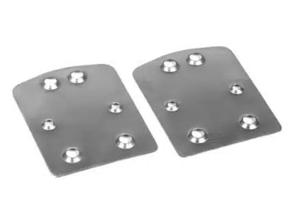 TKR9022 – Skid Plate (rear, steel, all 2.0, 2pcs)