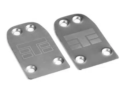 TKR9023 – Skid Plate (rear, steel, 2.1, 2pcs)