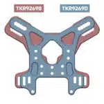 TKR9269D – Shock Tower (rear, lightened, 7075 CNC, GM ano, EB/NB48 2.x)