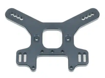 TKR9269S-Shock Tower (rear, short, 7075 CNC, gun metal ano, EB/NB48 2.0)