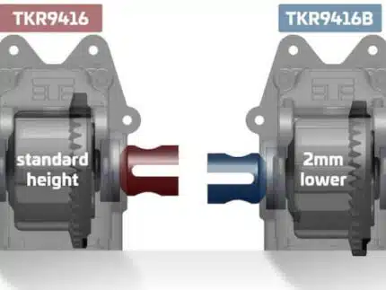 TKR9416B – Gearbox (-2mm, F/R, EB/NB/ET/NT48 2.x)