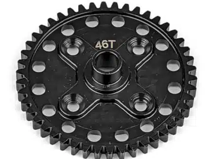 TKR9421 – Spur Gear (46t, steel, CNC, lightened, NB/NT48 2.x)
