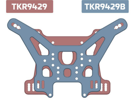 TKR9429B – Shock Tower (rear, lightened, 7075 CNC, GM ano, ET/NT48 2.0)