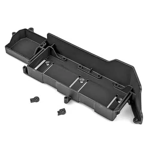TKR9525L – Mud Guard, Battery Tray, RX Box (left, SCT410 2.0) TKR9525L – Mud Guard, Battery Tray, RX Box (left, SCT410 2.0)