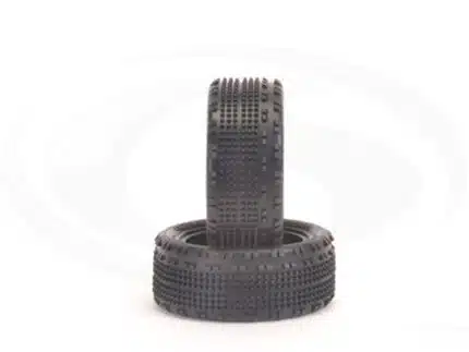 1:10 Schumacher Cactus Fusion - Front - 4WD Reifen - Gelb (2 Stück)