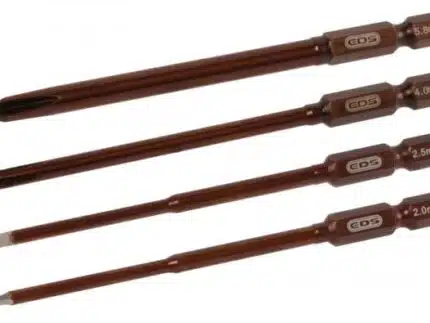 Power Tool Set Innensechskant 2.0 & 2.5mm + Kreuzschlitz 4.0 & 5.8mm