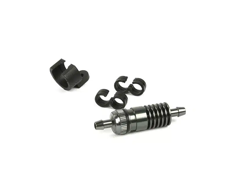 Sprit & Abgas Sinterfilter & Kühler Grau (inkl. Halter & 2x Sprit & Abgas Sinterfilter & Kühler Grau (inkl. Halter & 2x