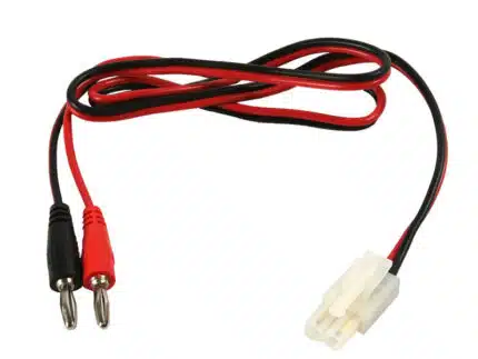 Ladekabel Tamiya 30cm 14AWG Tamiya Stecker --> 4mm Goldkontakt 2,5mm²